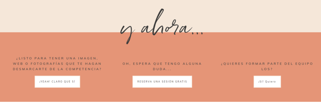 claves para escribir la página Sobre mí ejemplo